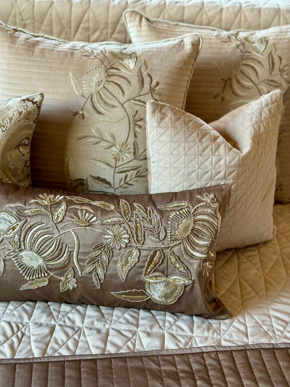 The Brown Orchid Bedding Set