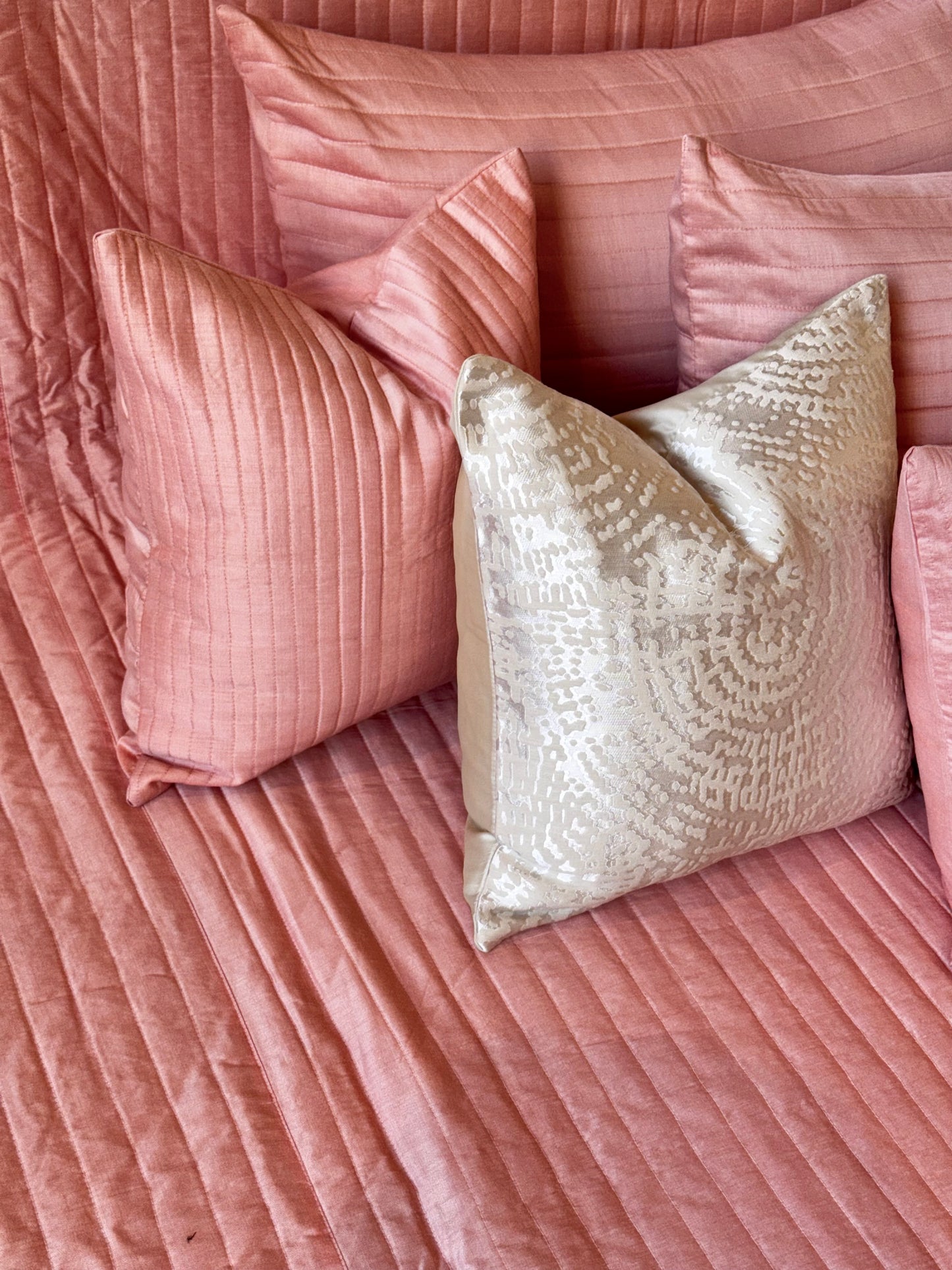 The Pastel Peach Bedding Set