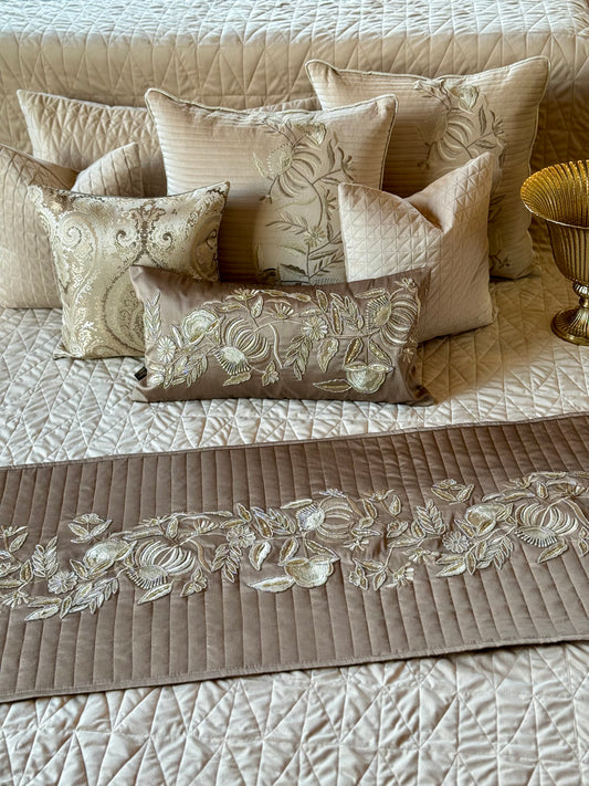 The Brown Orchid Bedding Set