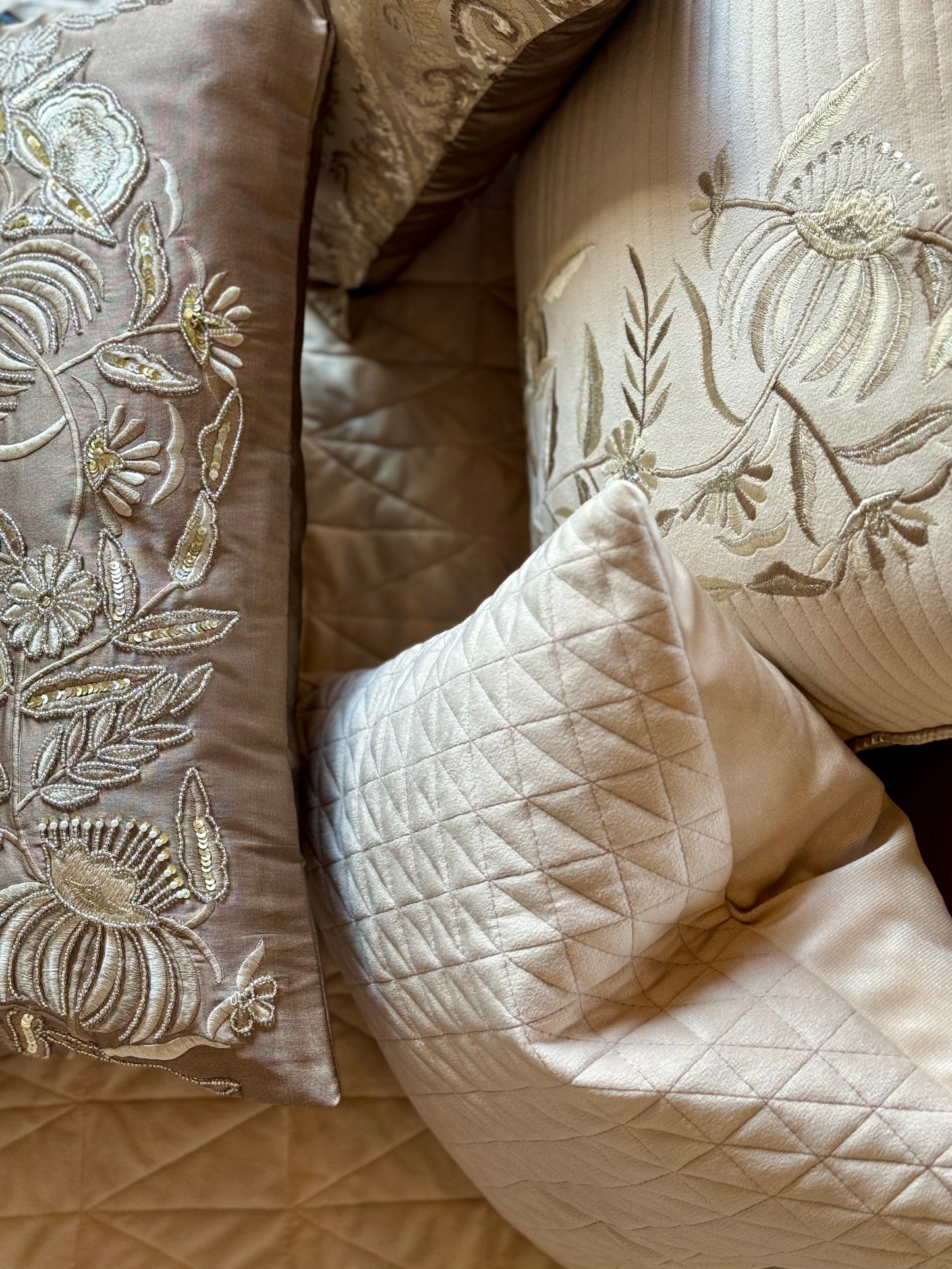 The Brown Orchid Bedding Set