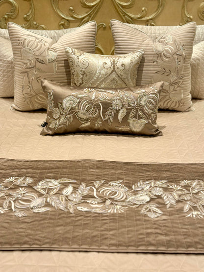 The Brown Orchid Bedding Set