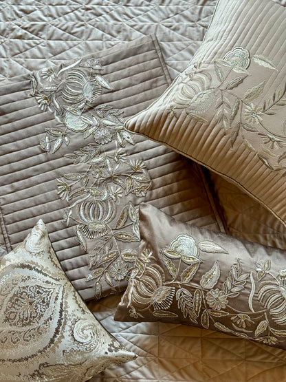 The Brown Orchid Bedding Set