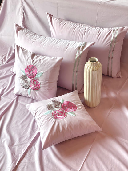 The Lavender Flower Bedsheet Set