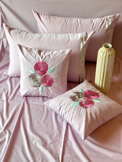 The Lavender Flower Bedsheet Set