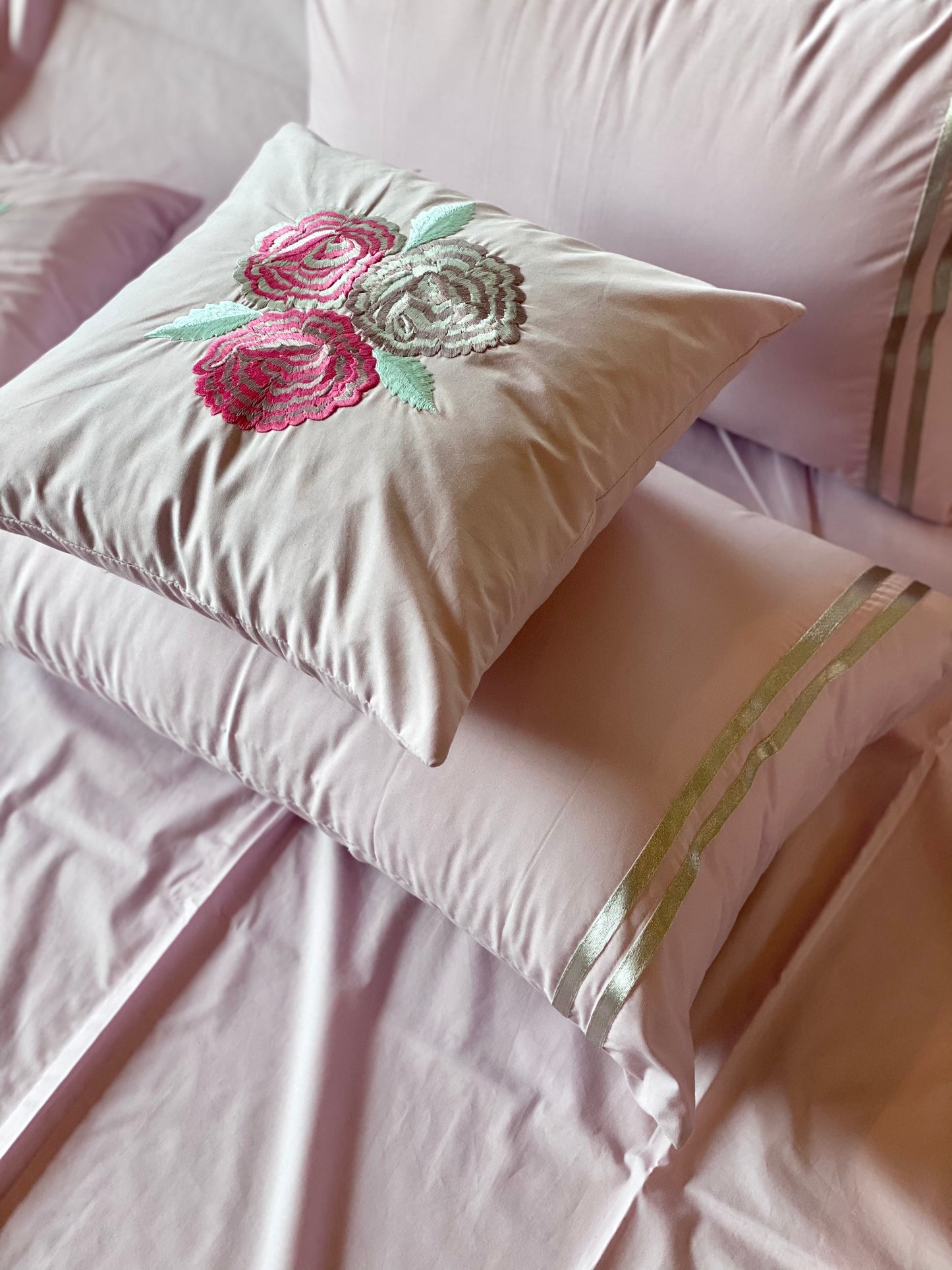 The Lavender Flower Bedsheet Set