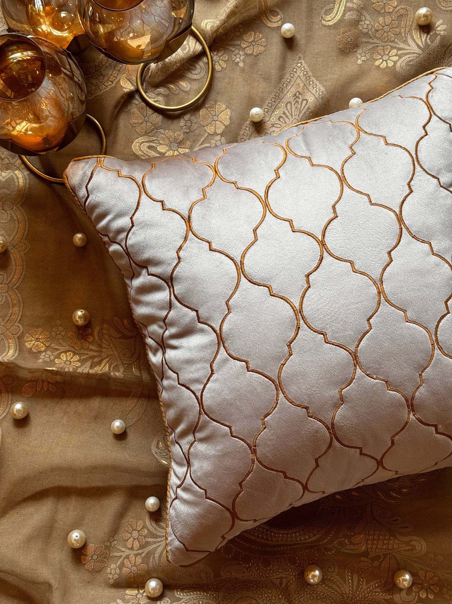 THE OCHRE QUATRE CUSHION COVER