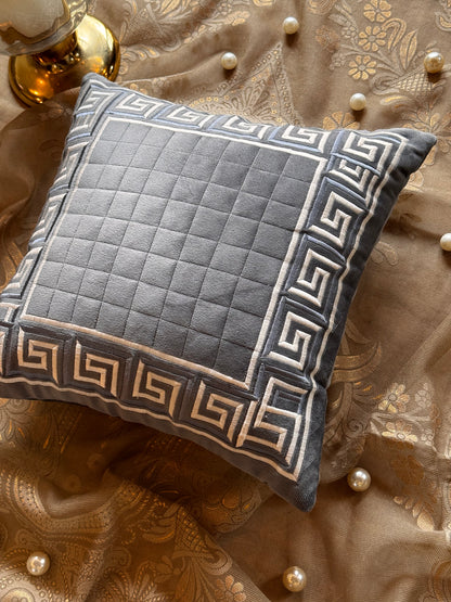 THE GREY MEDUSA CUSHION COVER