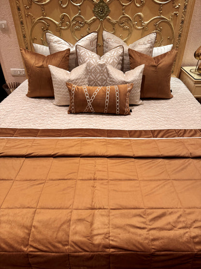 THE RUST MADONA QUILT SET