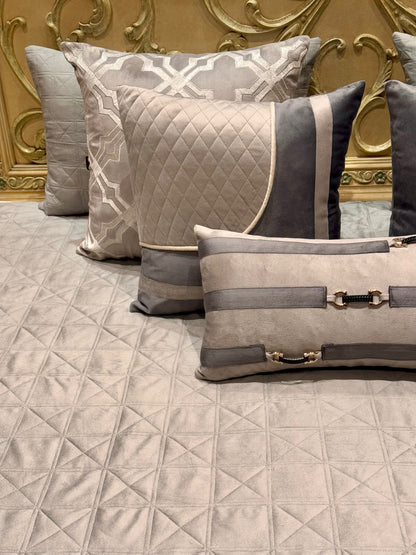 THE GREY MERKABA BEDDING SET