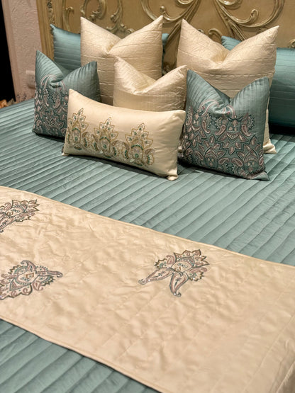 The Green Livia Bedding Set