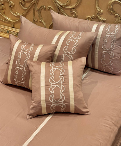 THE BEIGE PAPILLON BEDSHEET