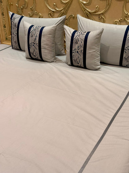 THE WASHED GREY WHIRLPOOL BEDSHEET