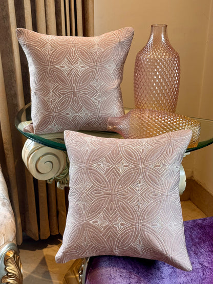 THE PLUM THISTLE CUSHION COVER