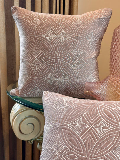 THE PLUM THISTLE CUSHION COVER