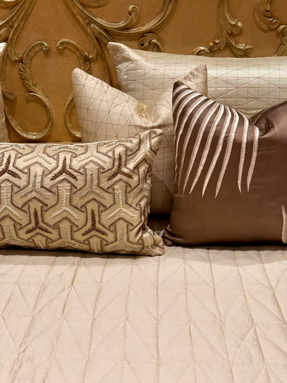 THE CREAM KNIT BEDDING SET