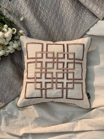 THE BEIGE MATRIX CUSHION