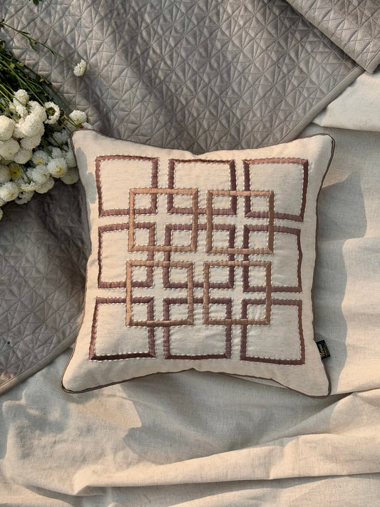 THE BEIGE MATRIX CUSHION