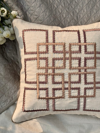 THE BEIGE MATRIX CUSHION