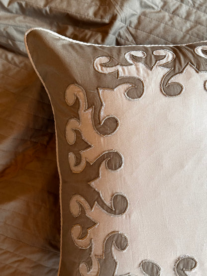 THE WOODLAND APPLIQUÉ CUSHION