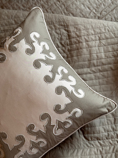 THE WOODLAND APPLIQUÉ CUSHION