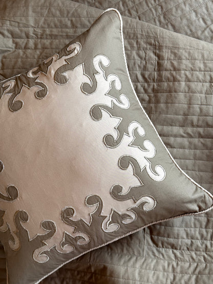 THE WOODLAND APPLIQUÉ CUSHION