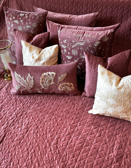 The Pink Iris Bedding Set