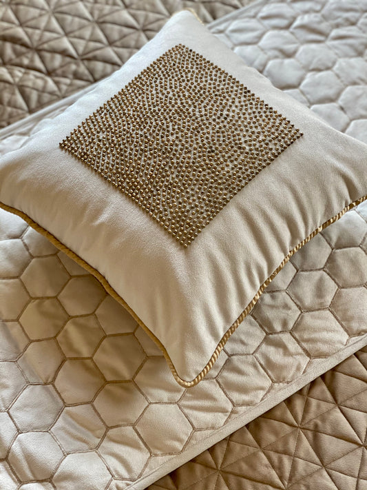 THE SQUARE BEAD CUSHION COVER