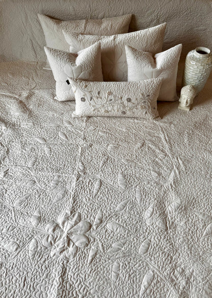 The Ivory Bloom Bedding Set