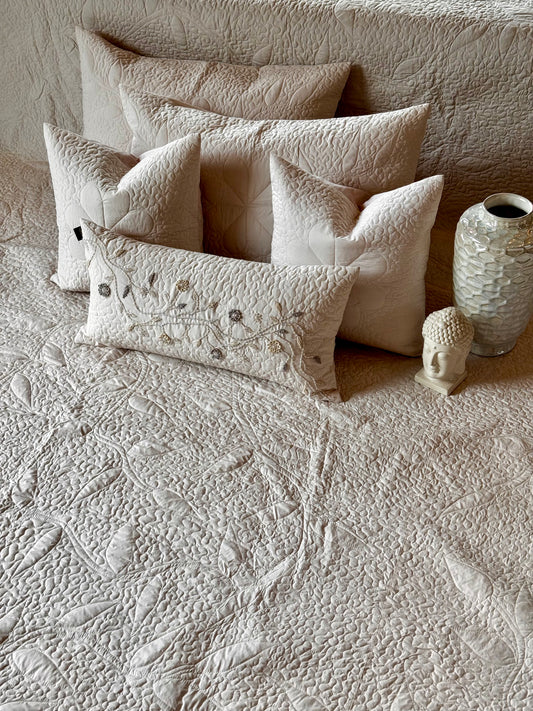 The Ivory Bloom Bedding Set