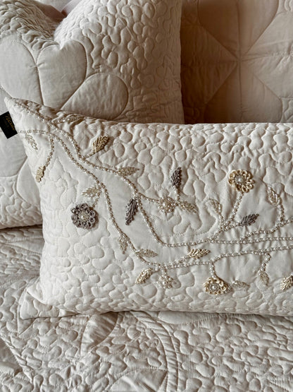 The Ivory Bloom Bedding Set