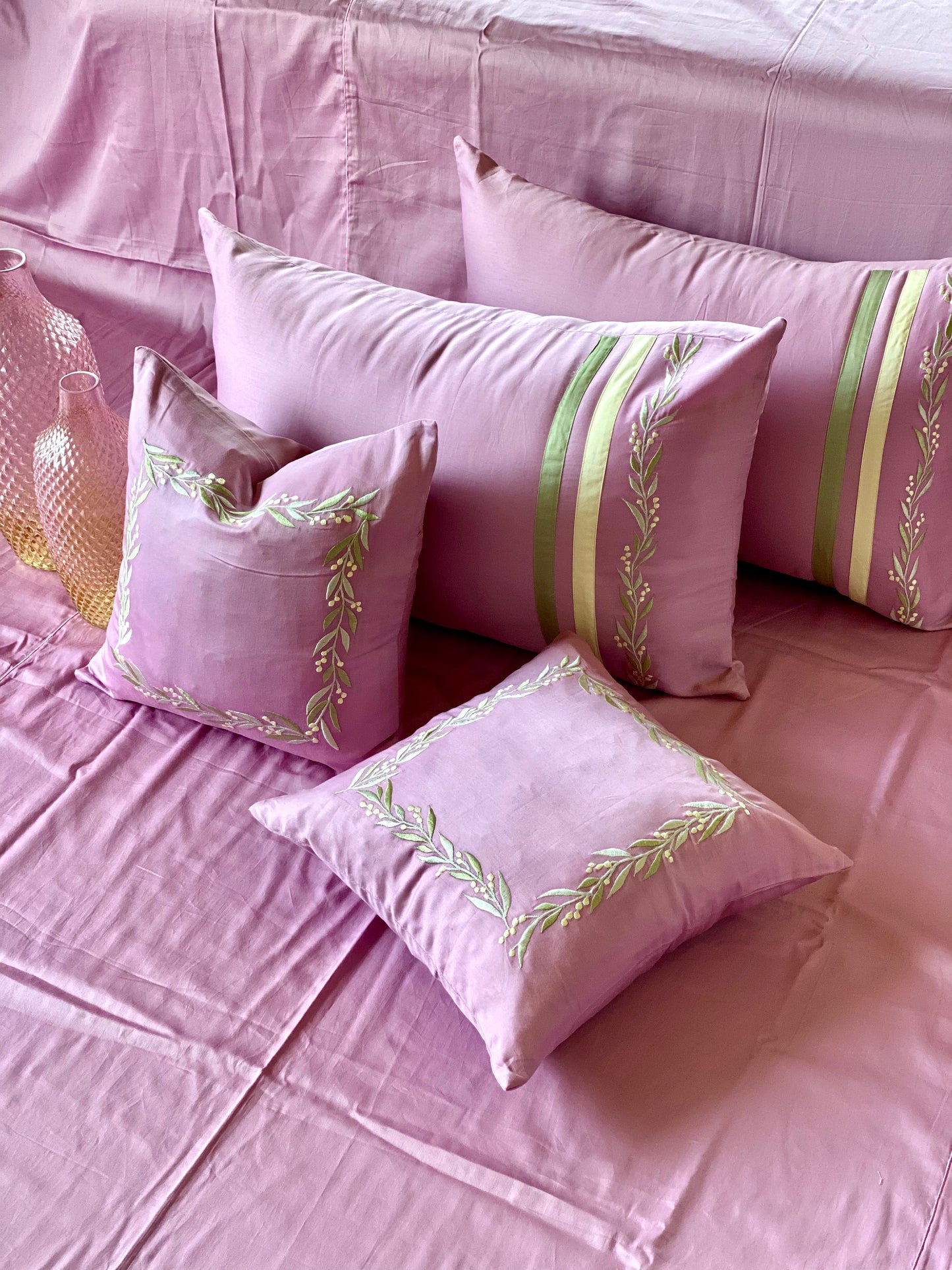 The Pink Daffodil Bedsheet