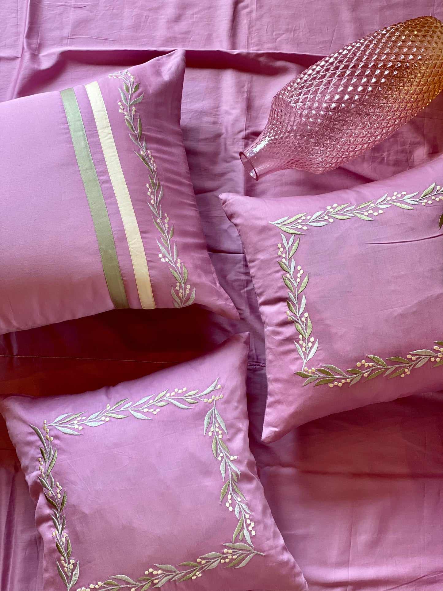 The Pink Daffodil Bedsheet