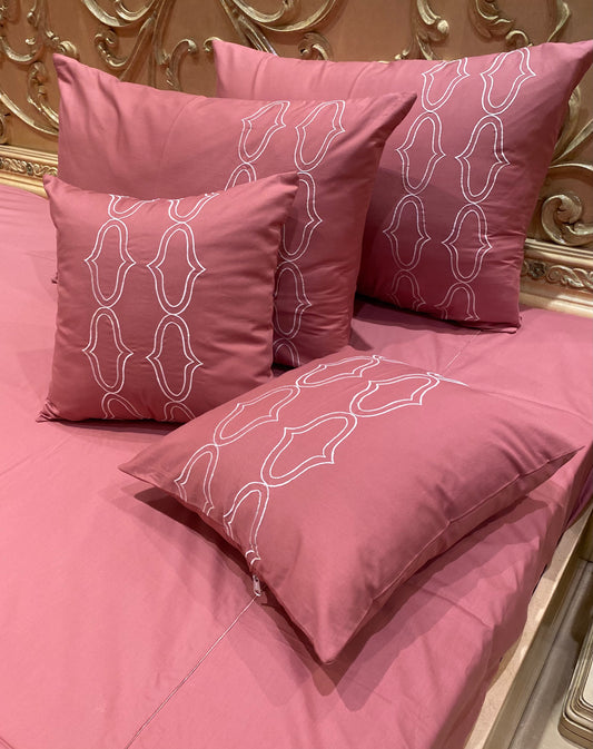 THE COSY PINK 400TC BEDSHEET SET