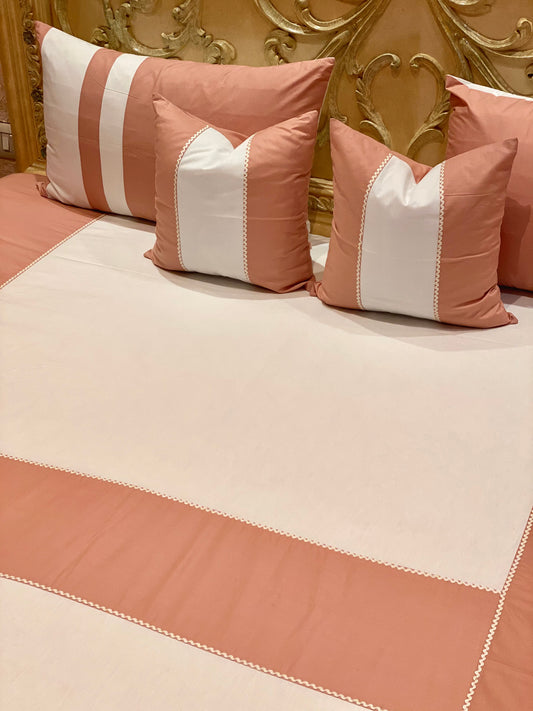 THE PEACH BLISS BEDSHEET SET