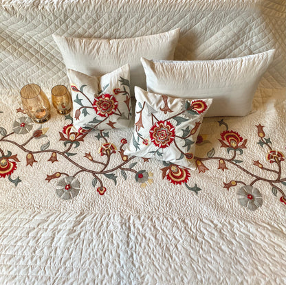 THE HIBISCUS PURE COTTON BEDDING SET