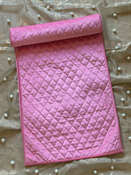 THE BUBBLEGUM SUEDE BED RUNNER