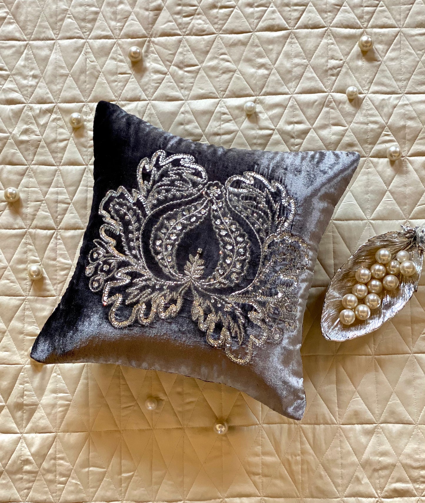 THE LOTUS ACCENT CUSHION