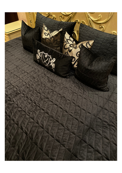 THE PRAGMA SUEDE BEDDING SET