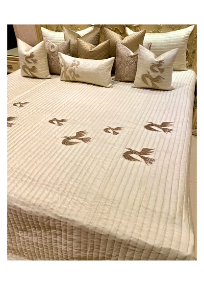 The Falcon Quilted Bedding Set