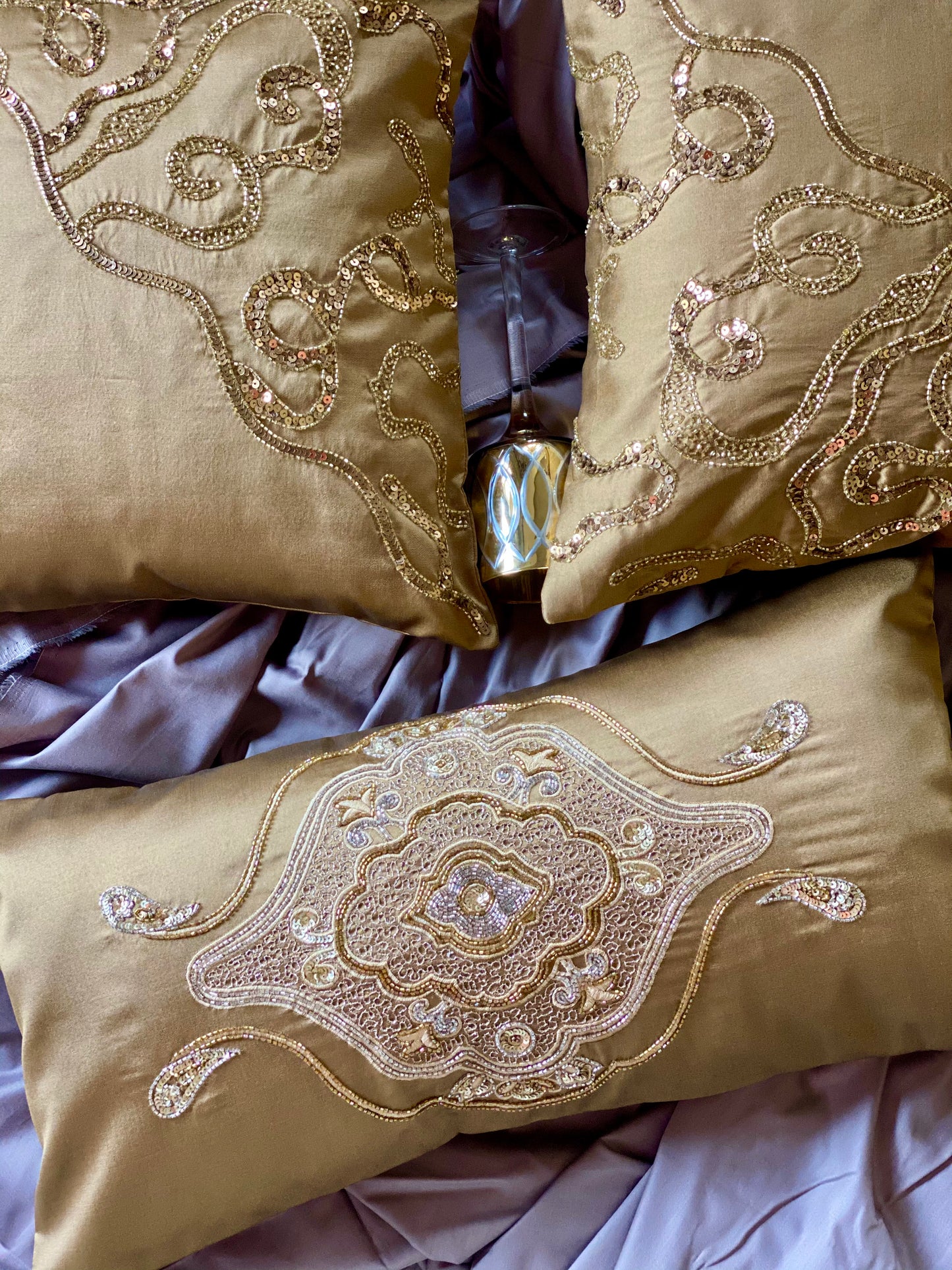 The Gold Cushion Assorted Set