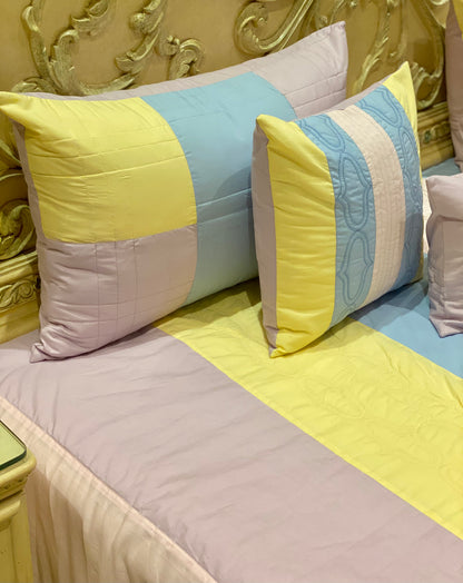 The Rainbow Quilted Bedding Set