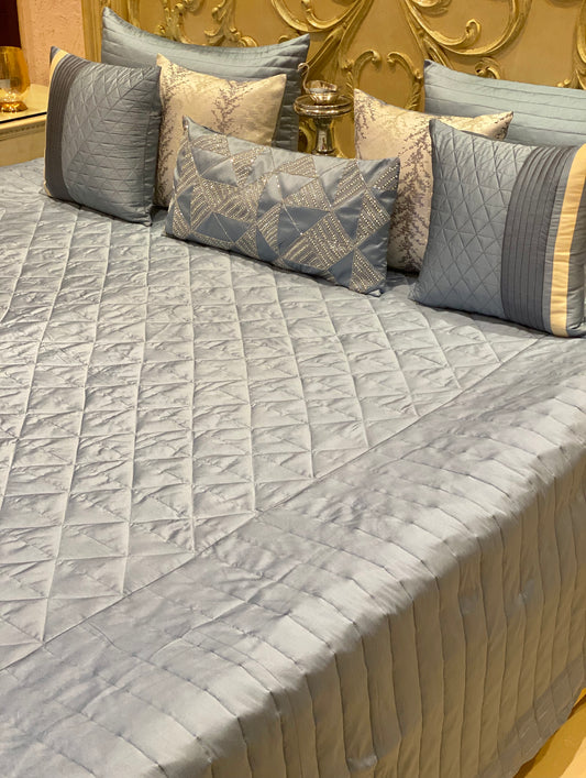 Ocean Flutter Quilted Bedding set