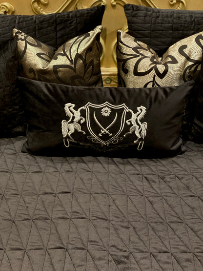 THE PRAGMA SUEDE BEDDING SET