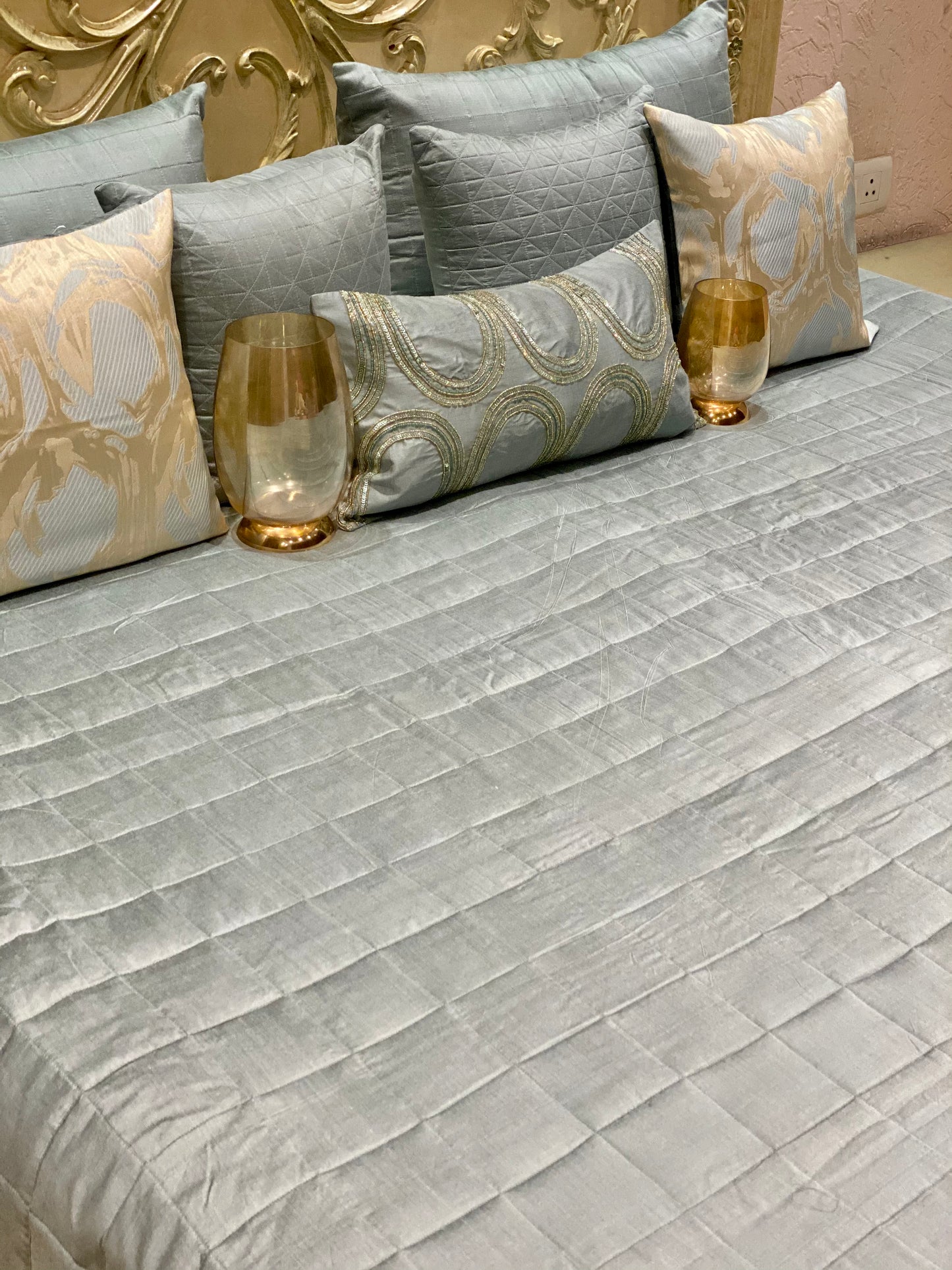 The Oceana Quilted Bedspread Set