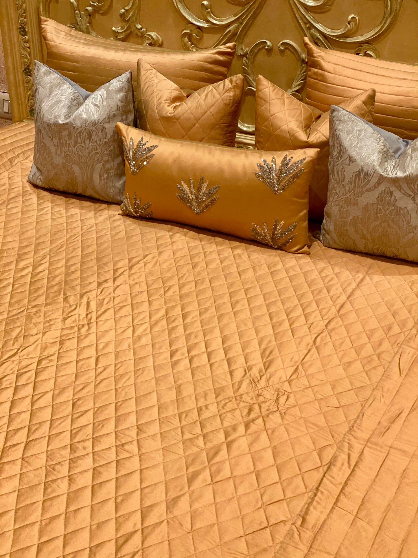 The Orange Mist Bedding Set