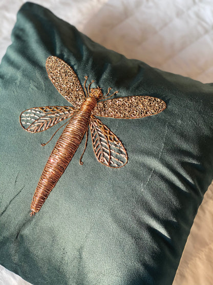 The Dragonfly Suede Cushion Covers