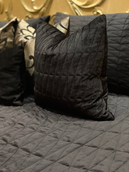 THE PRAGMA SUEDE BEDDING SET