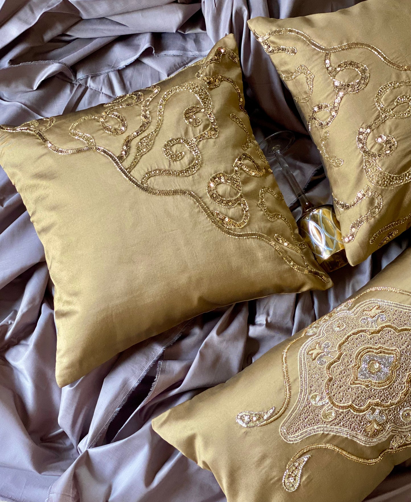 The Gold Cushion Assorted Set