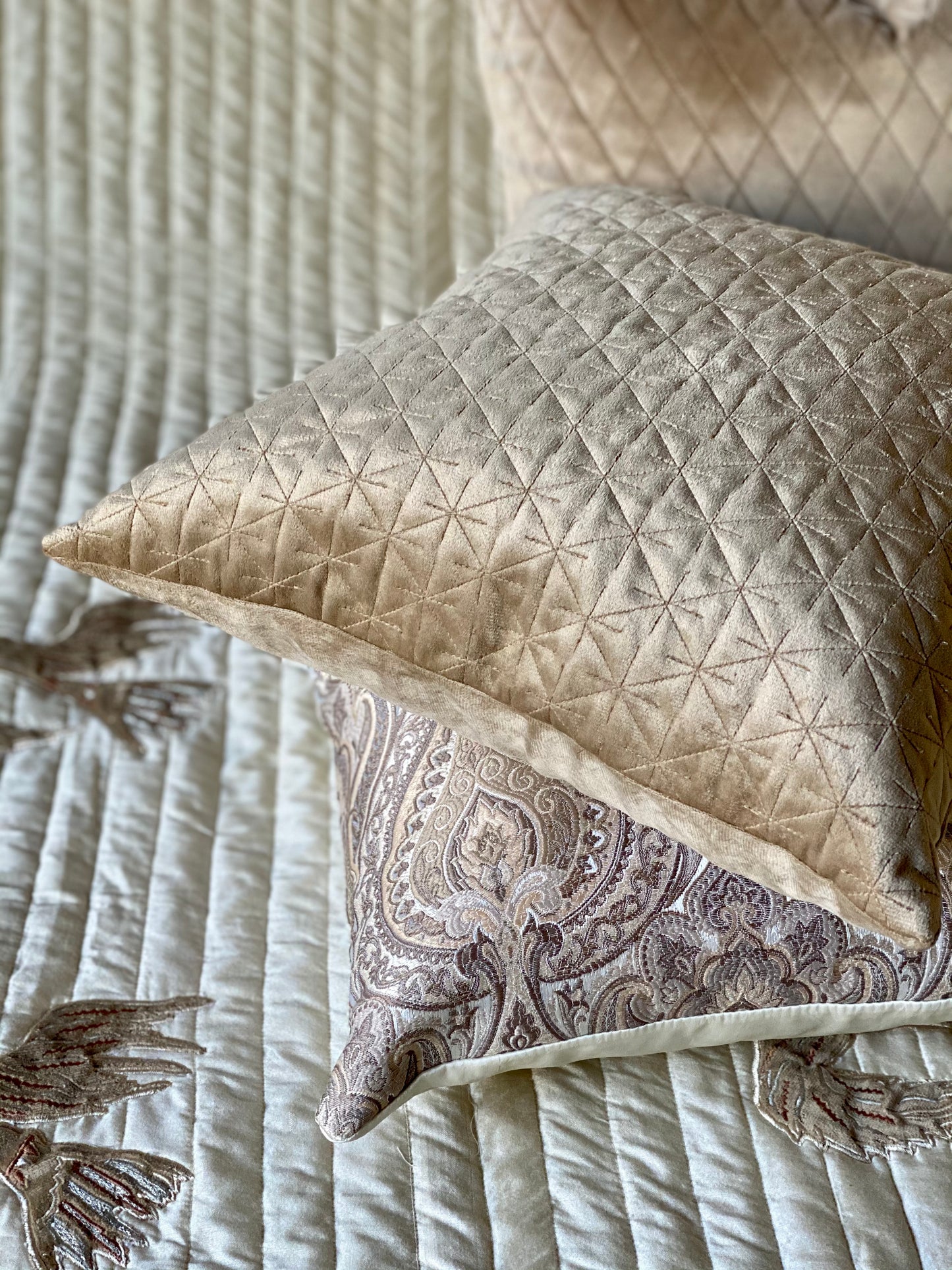 The Falcon Quilted Bedding Set