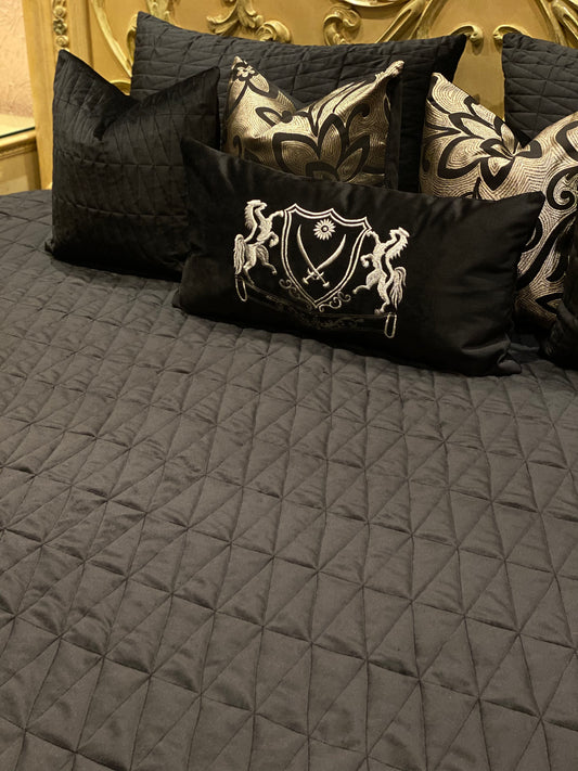 THE PRAGMA SUEDE BEDDING SET